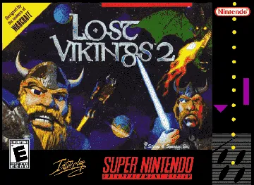 Lost Vikings 2 (USA) box cover front